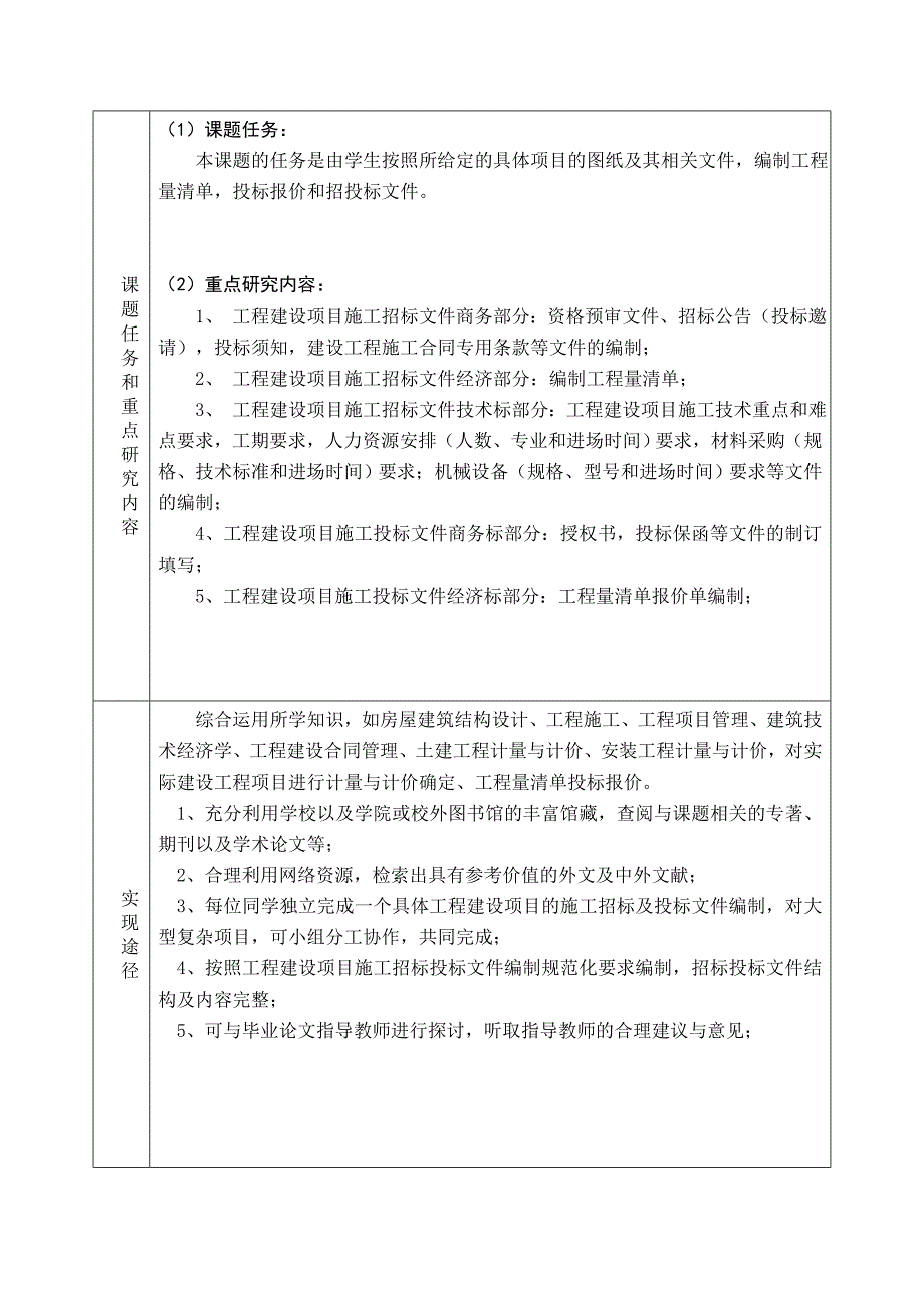 工程造价开题报告样本.doc_第3页