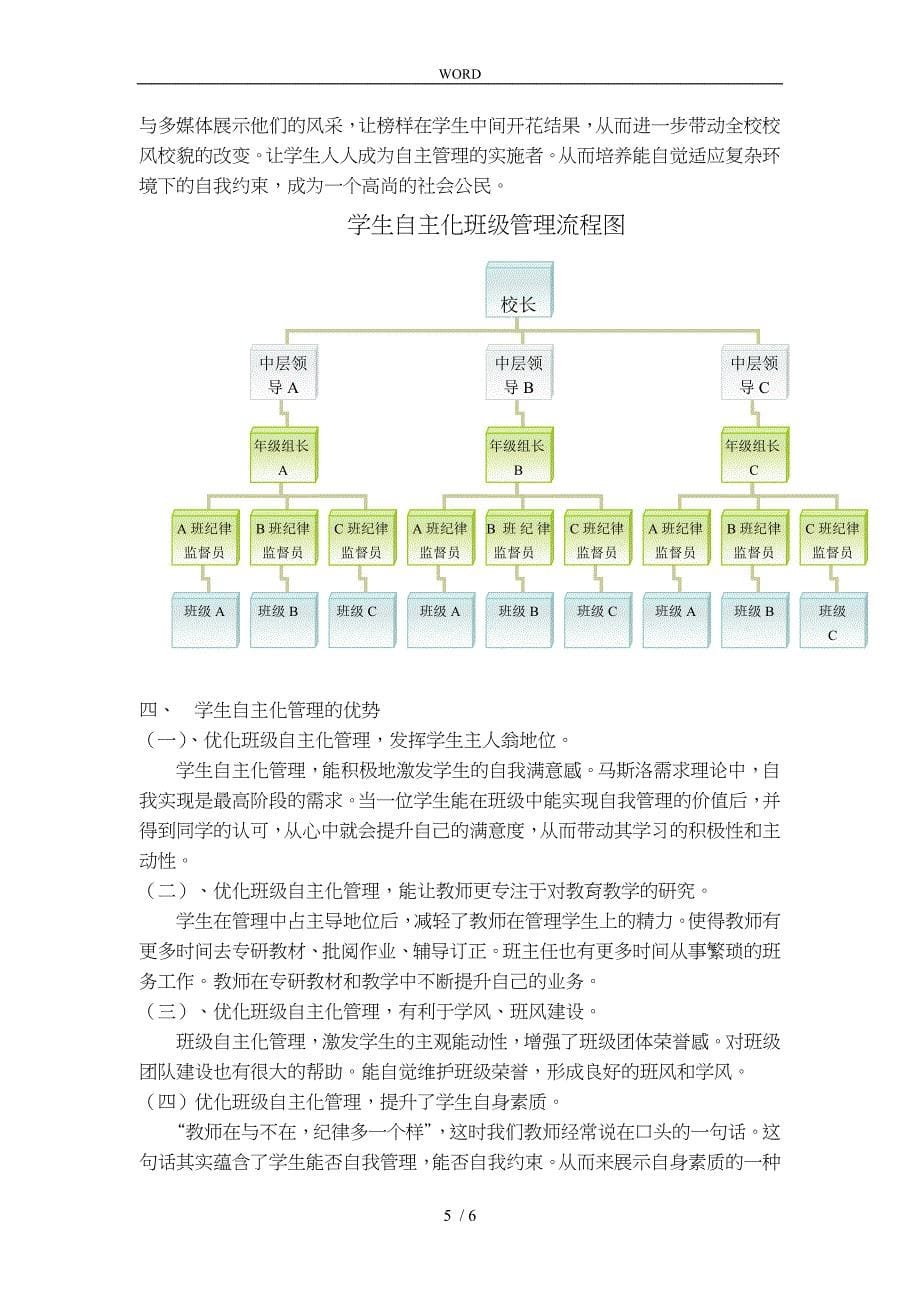 优化学生自主管理提升教育规范化管理_第5页