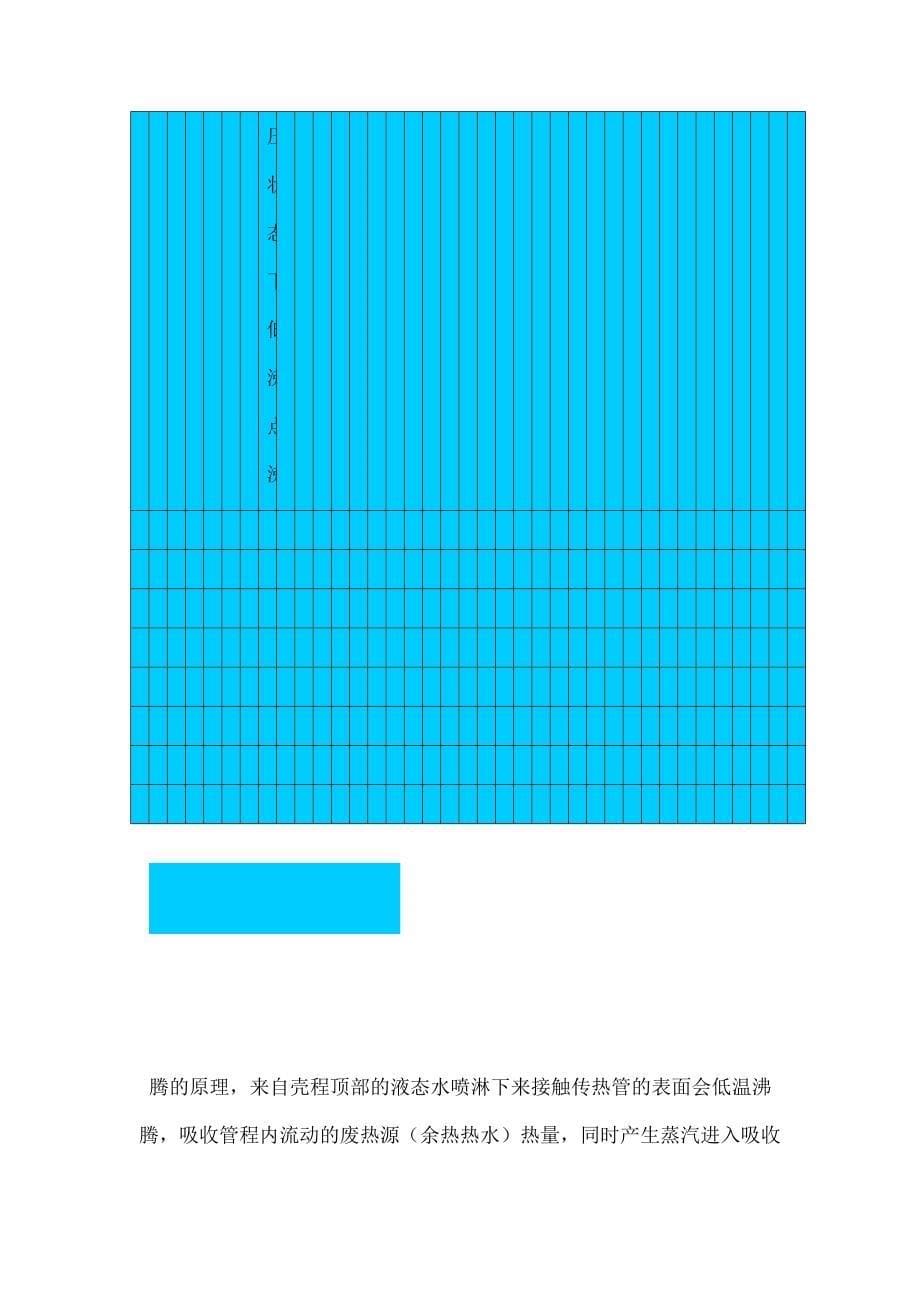 蒸汽型溴化锂吸收式热泵机组工作原理_第5页