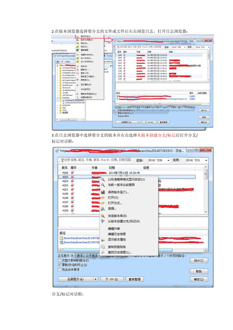 SVN 创建分支与合并分支(SVN版本1.8.9).docx_第2页