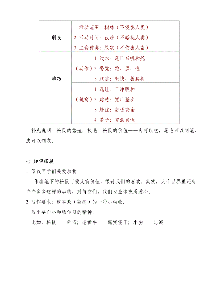 《松鼠》教学案设计.doc_第3页