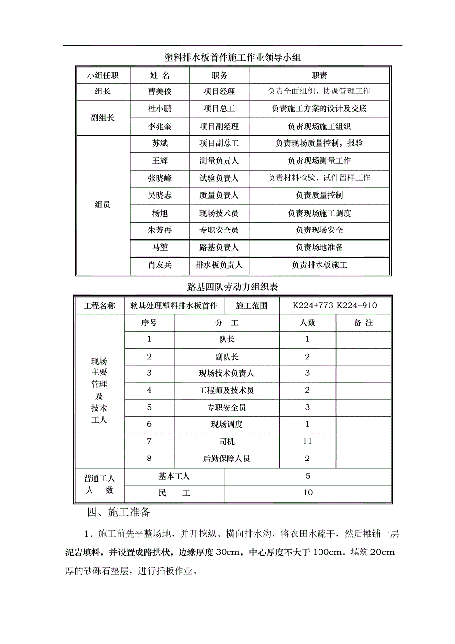 软土地基塑料排水板首件施工总结_第2页