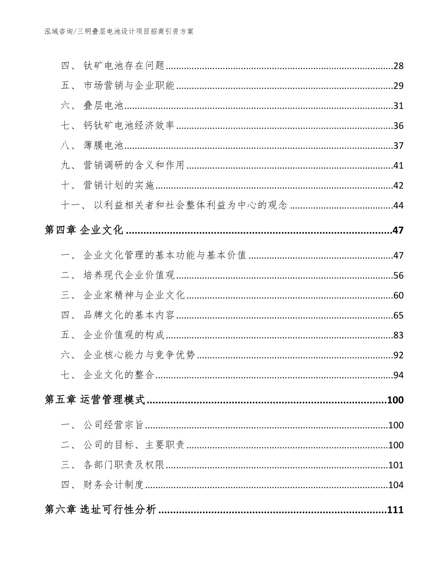 三明叠层电池设计项目招商引资方案_第2页