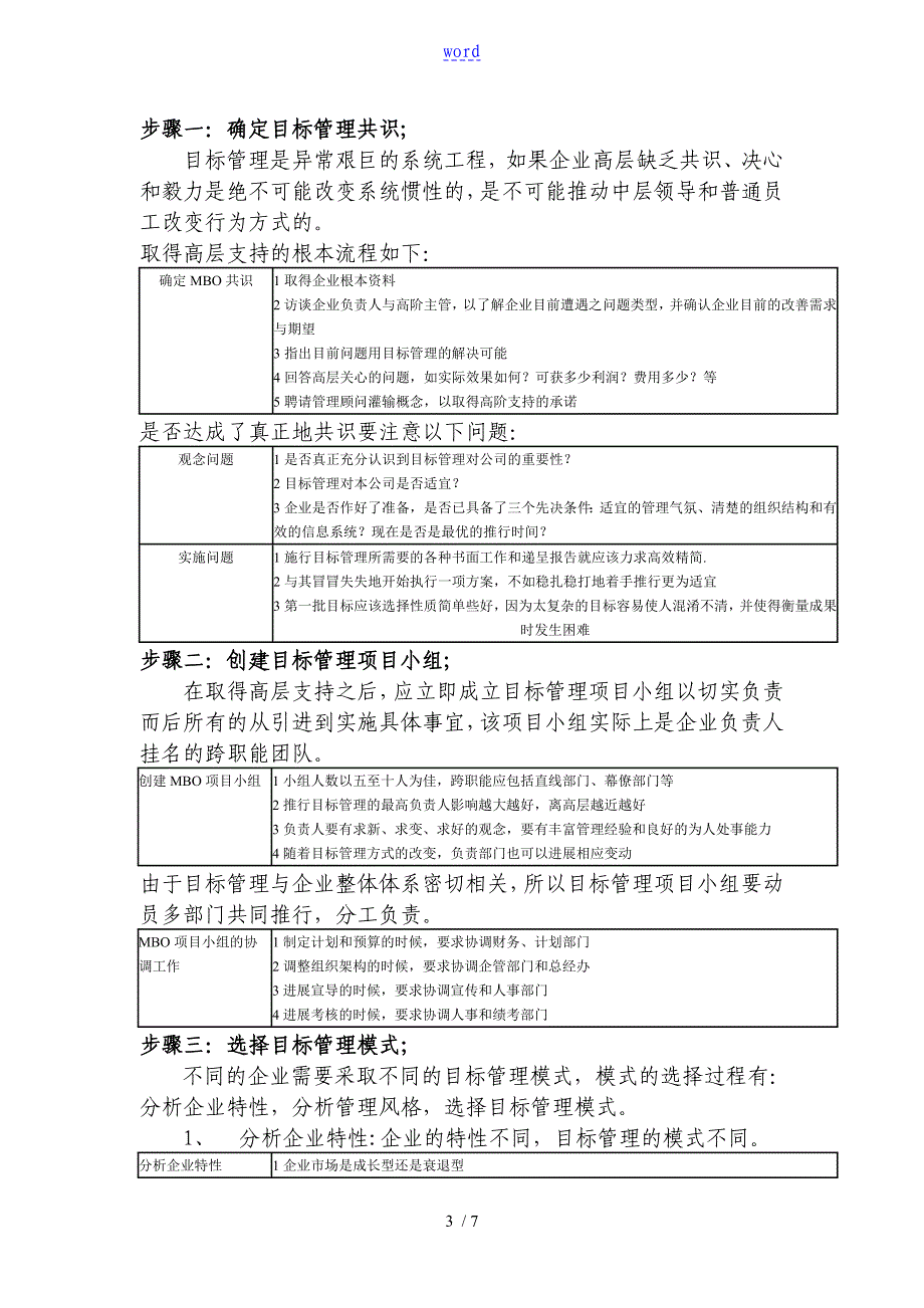 目标管理系统学习心得_第3页