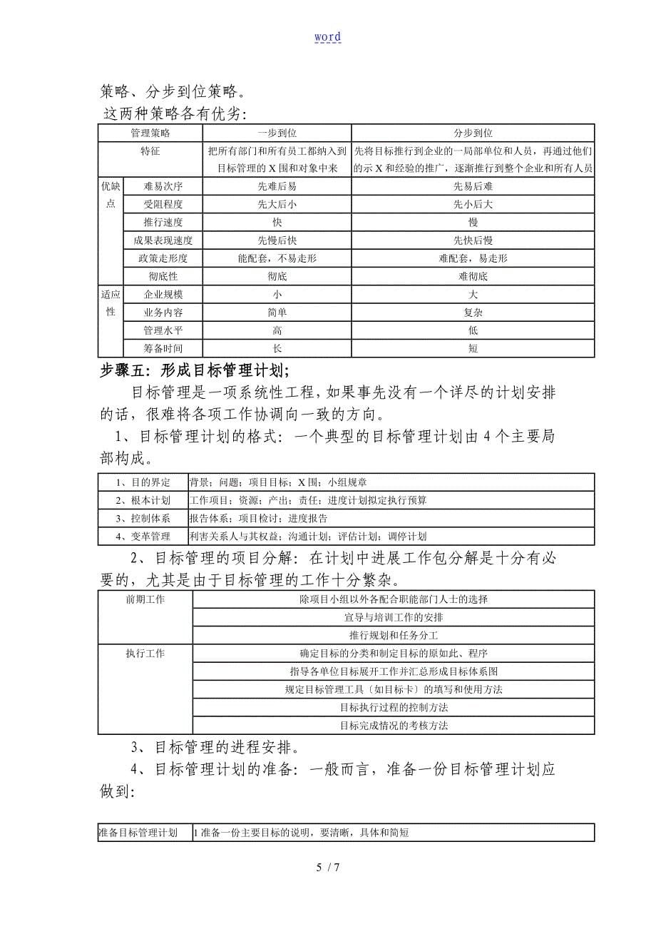 目标管理系统学习心得_第5页