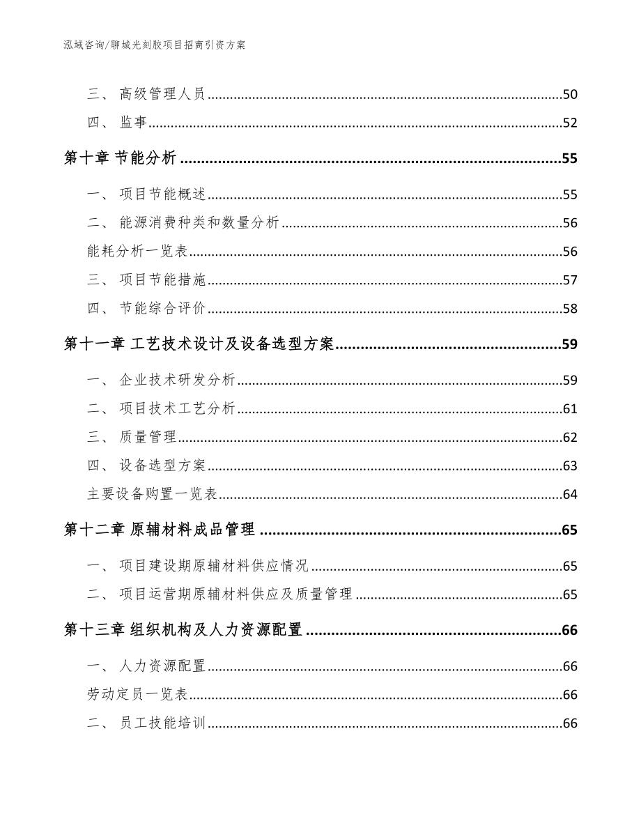 聊城光刻胶项目招商引资方案【参考范文】_第3页