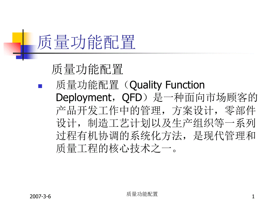 质量功能配置课件_第1页