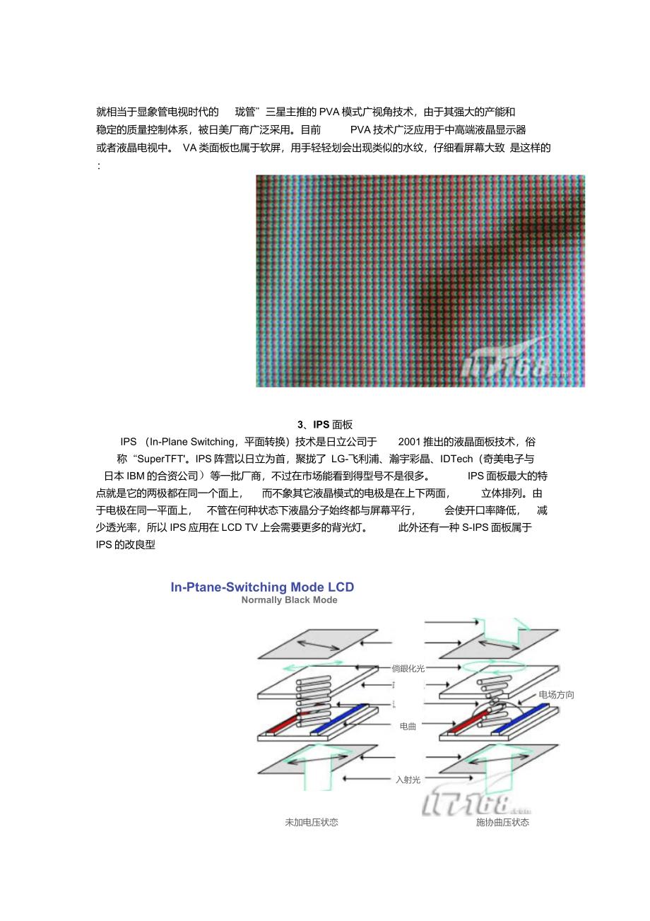 显示器面板(TN,PVA,IPS,MVA)介绍_第3页