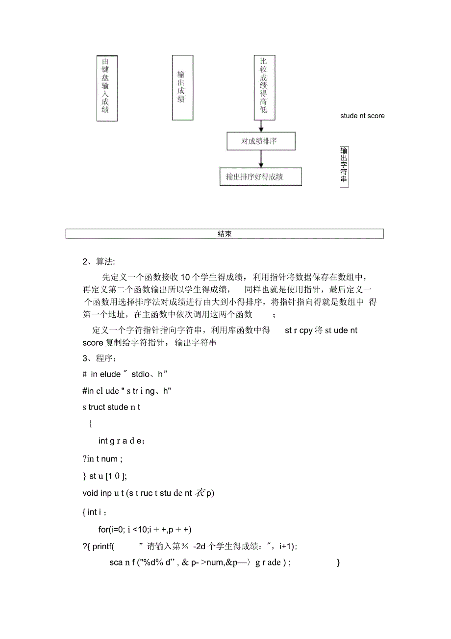 《C语言程序设计》综合实习报告_第2页