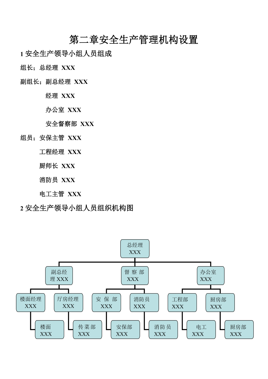 北京xx餐饮有限公司安全生产管理制度汇编_第4页