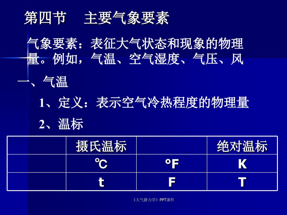 大气静力学课件_第1页