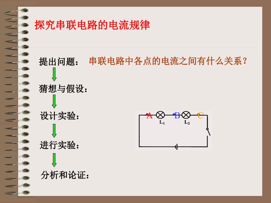 探究串、并联电路的电流规律_第3页