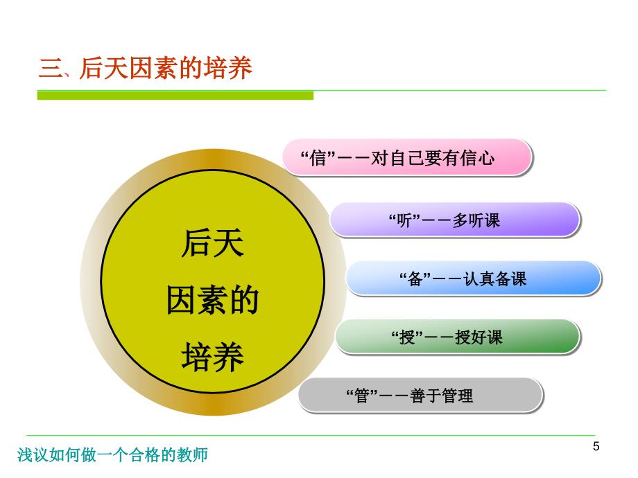 如何做一个合格的教师_第5页