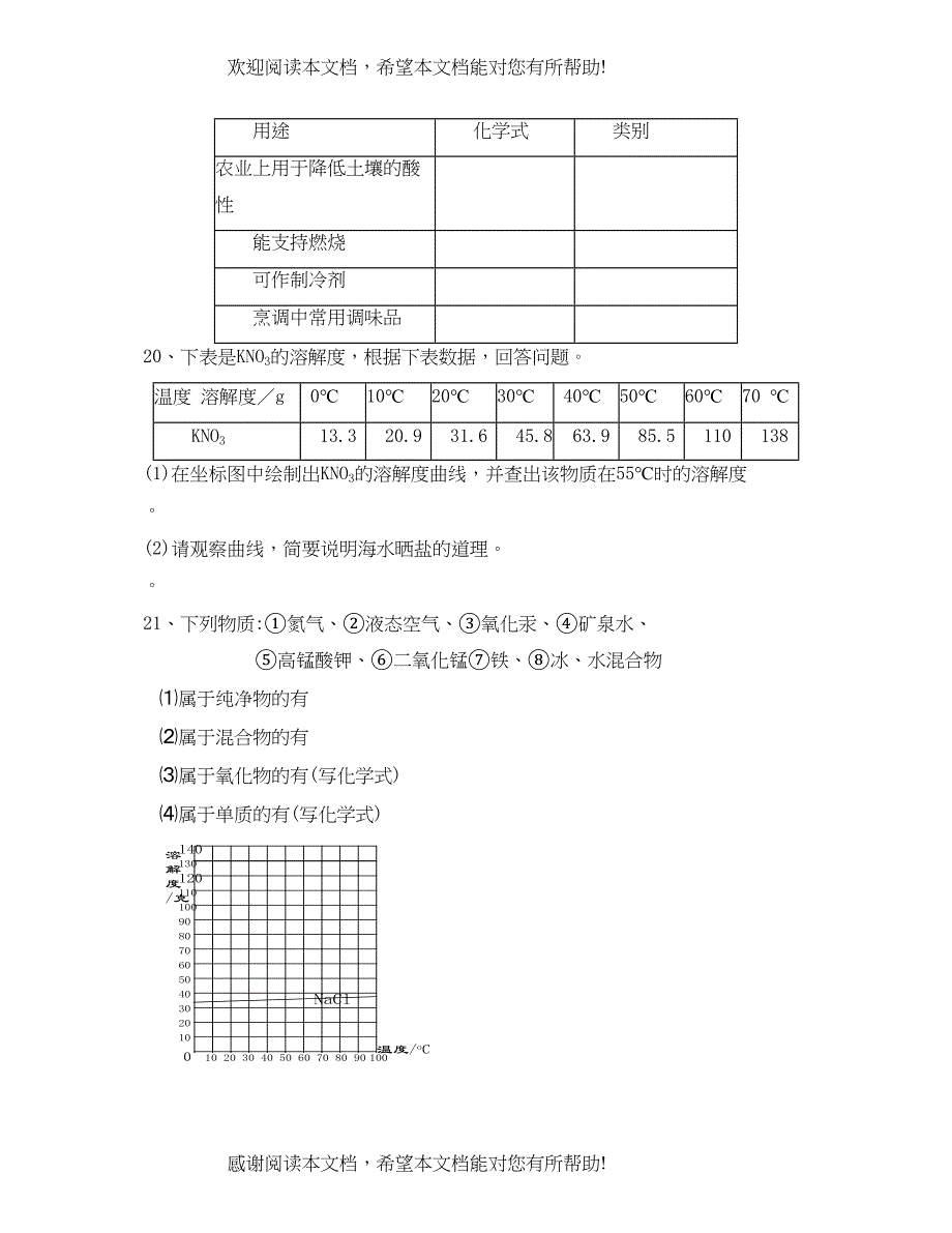 2022年潍坊中考模拟考试一)初中化学_第4页