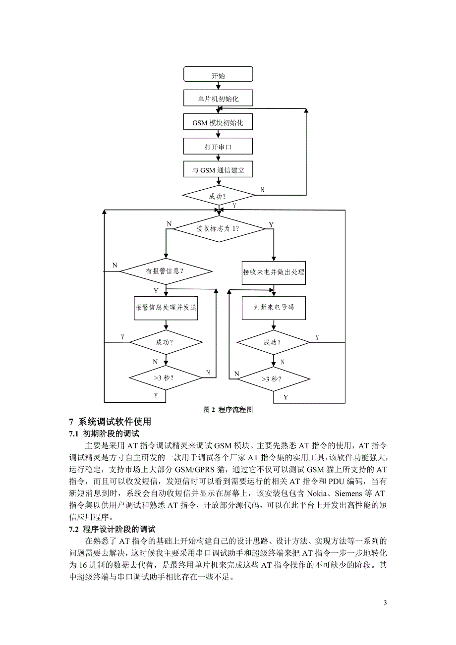 基于GSM的门控及SMS报警系统设计-硬件设计论文_第3页