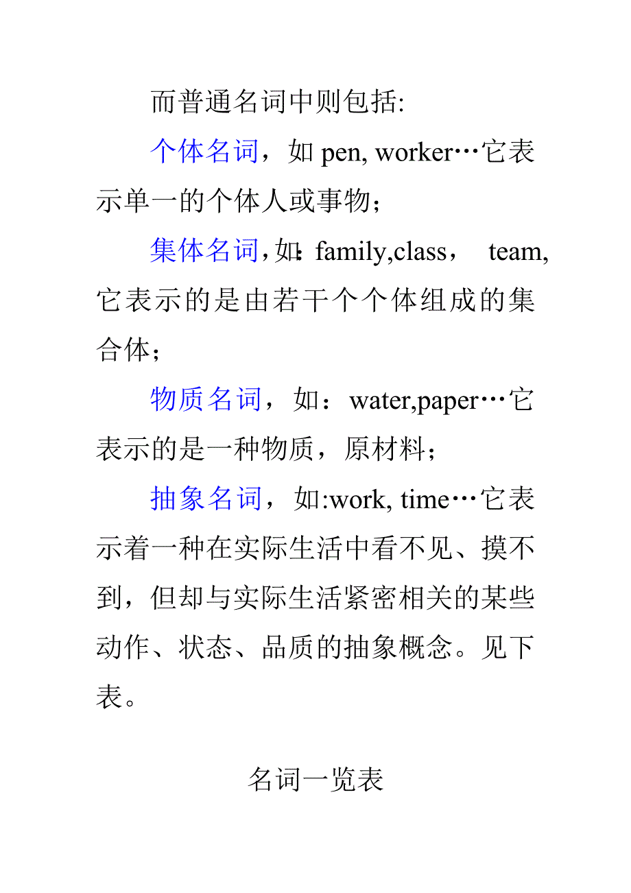 1中考语法讲义--名词(精品)_第2页