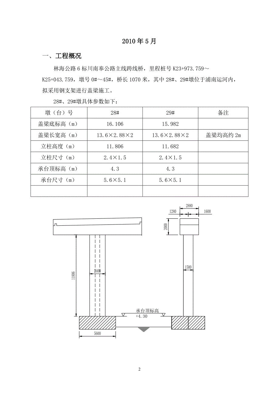 水中钢支架方案(安全).doc_第2页