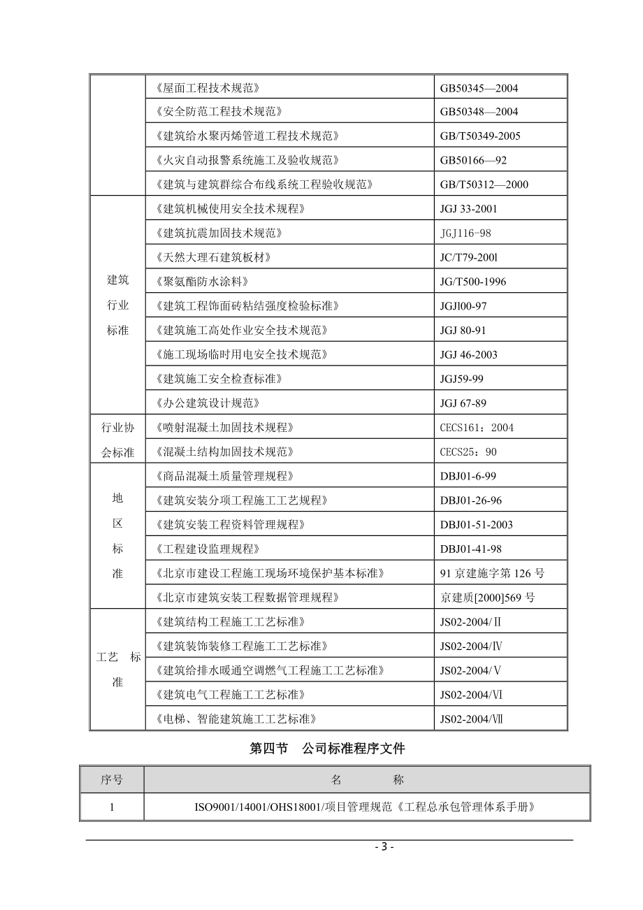 办公楼南配楼抗震加固及装修改造工程施工组织设计_第3页