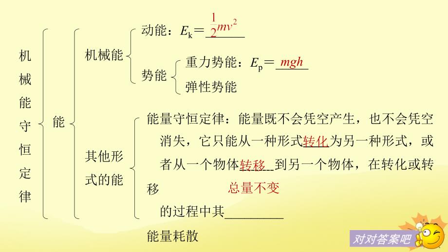 2018-2019学年高中物理 第四章 机械能和能源章末总结课件 粤教版必修2_第4页