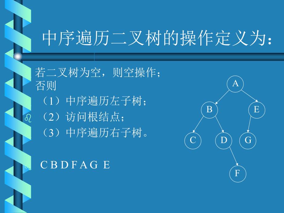 中序遍历和线索化二叉树_第4页