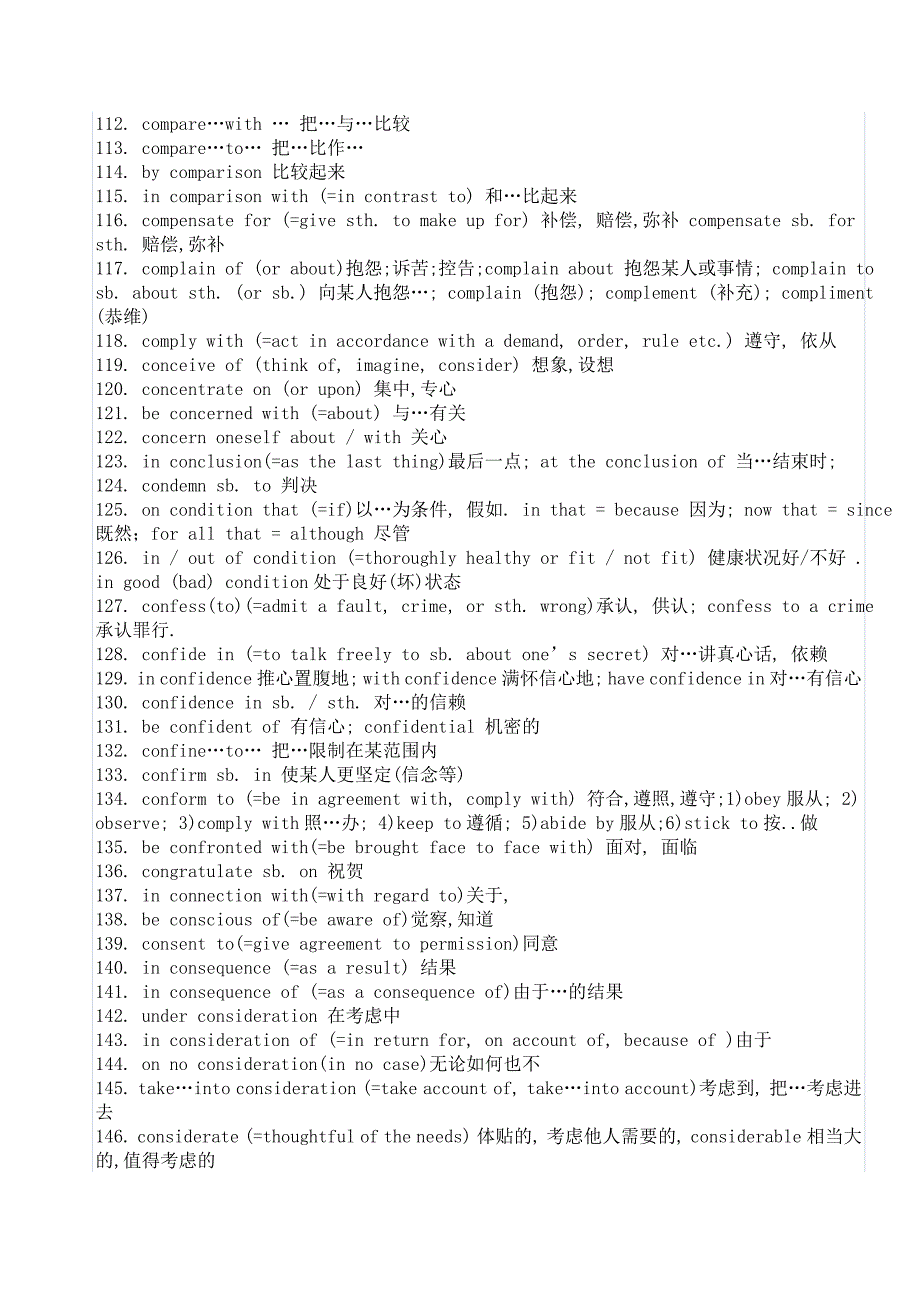 十年考研真题阅读中常见的短语_第4页