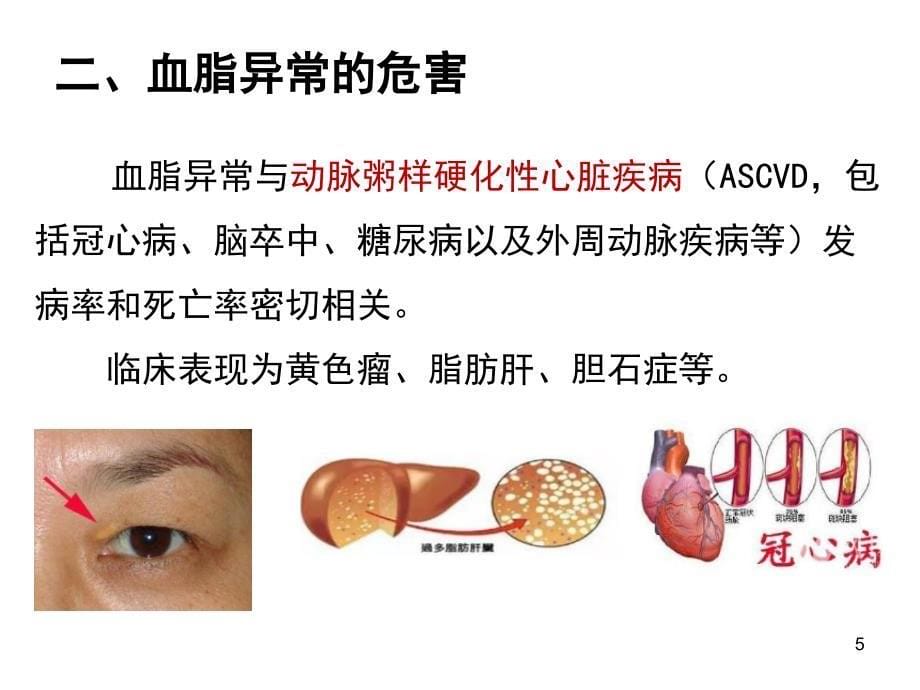 高脂血症的治疗及预防教学课件_第5页