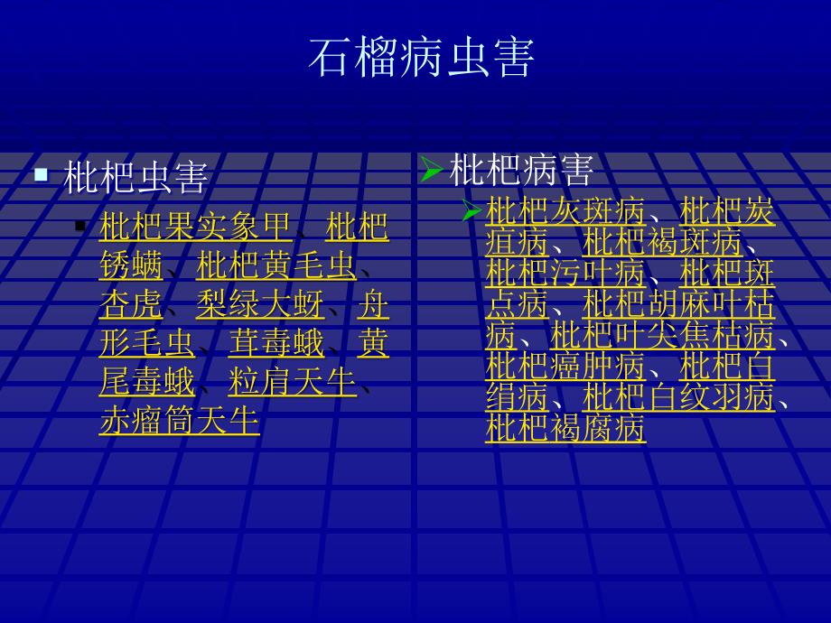 枇杷常见病虫害一览表_第2页