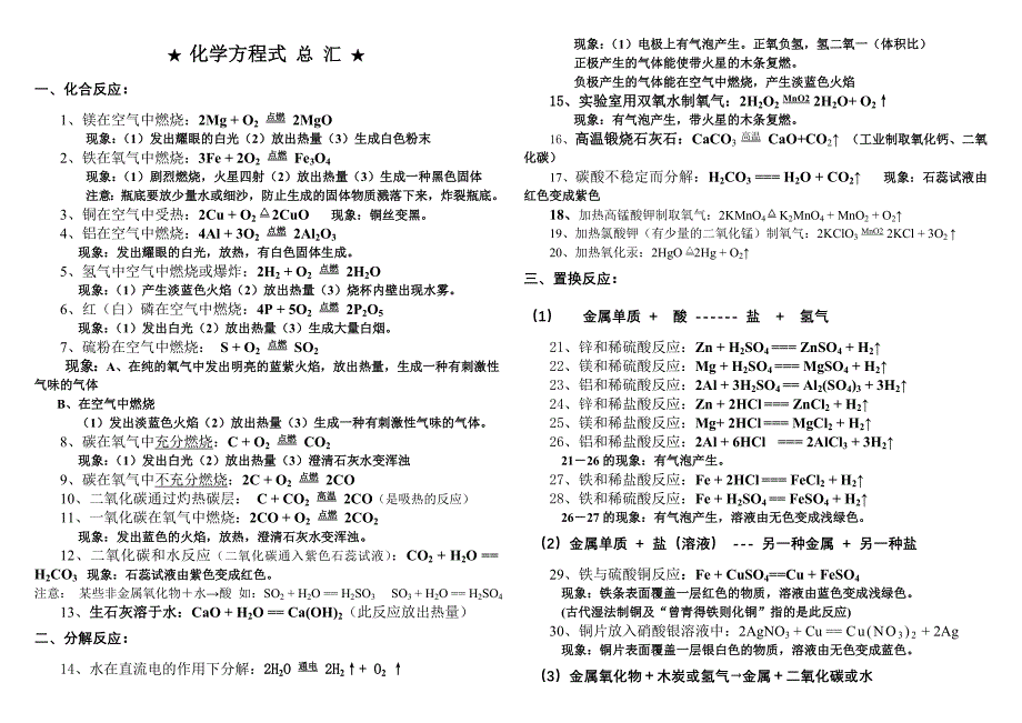 化学方程式 (5).doc_第1页