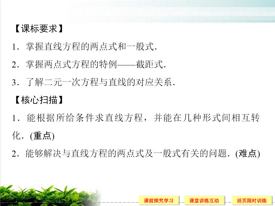 2.2-直线的两点式方程PPT课件_第2页