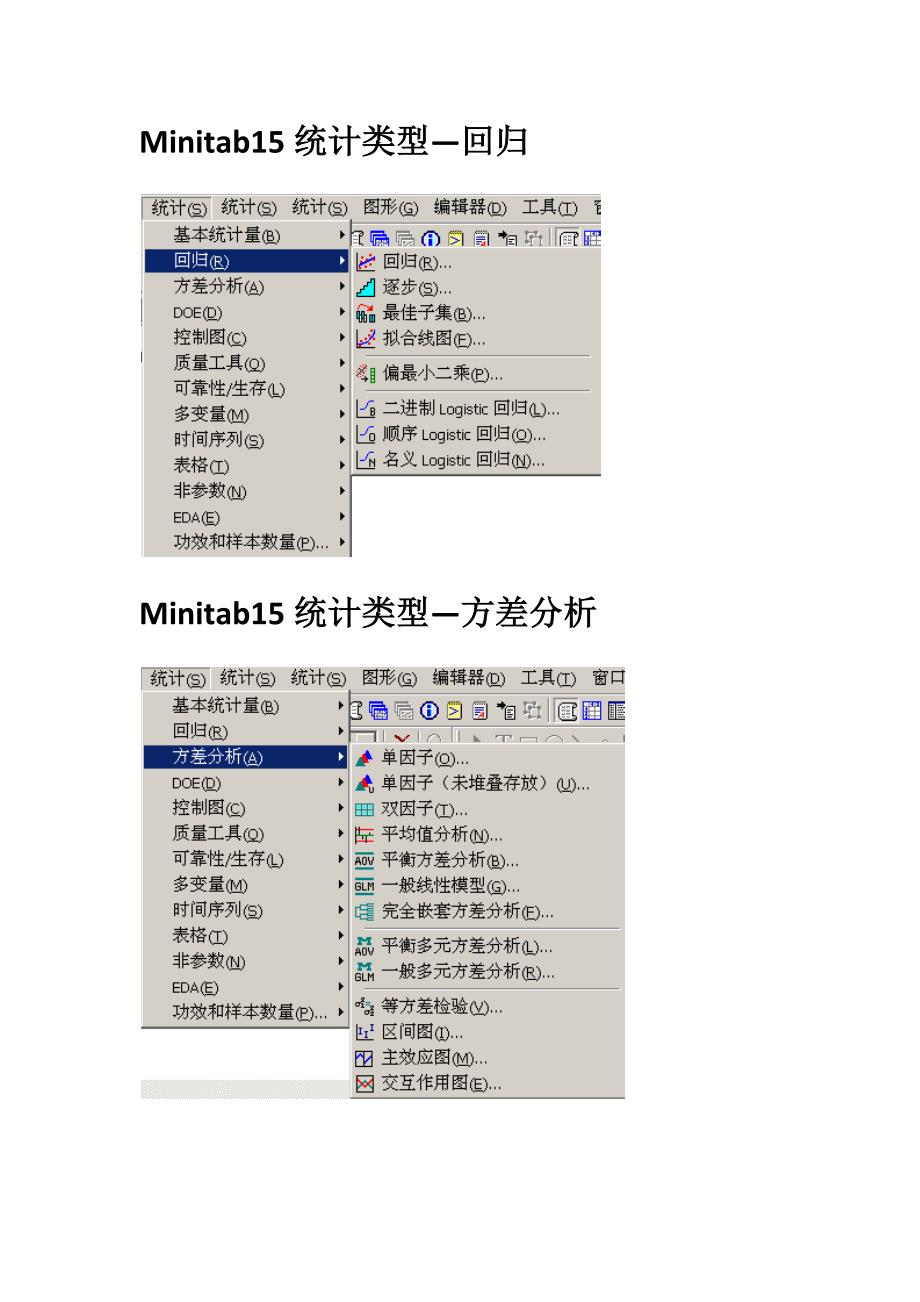 MINITAB15统计类型和图形_第3页