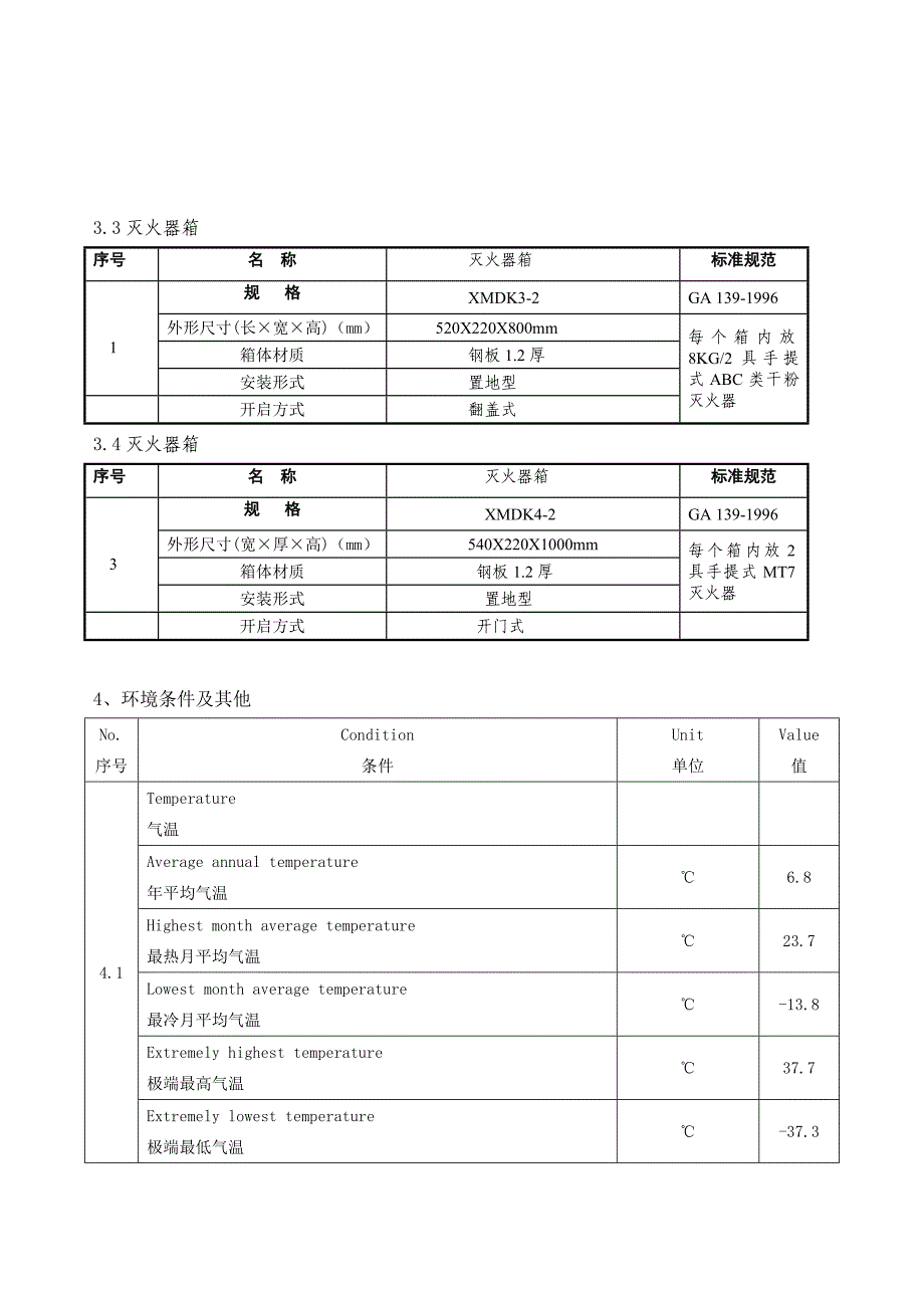 消防设备技术协议_第4页