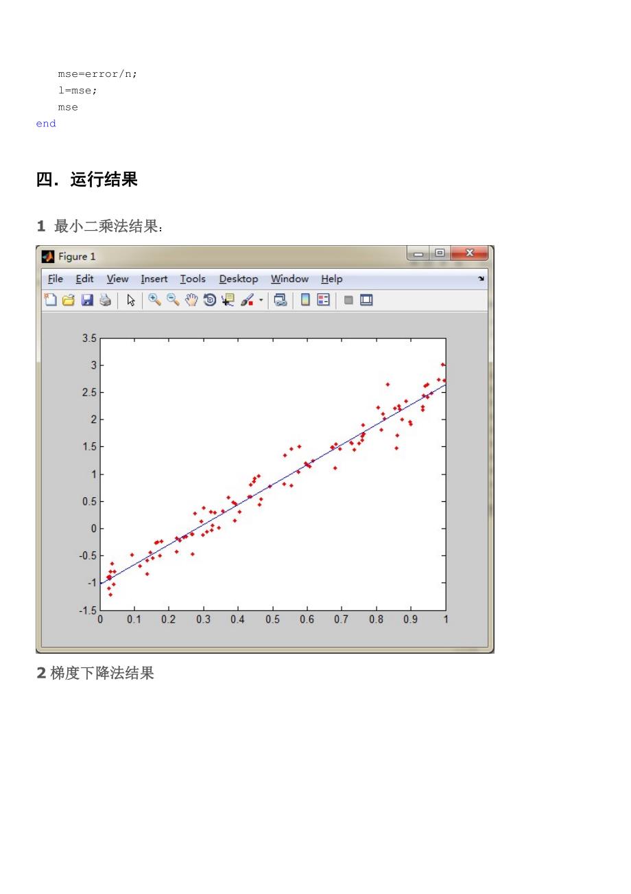 模式识别-线性拟合实验报告-黄志强_第4页