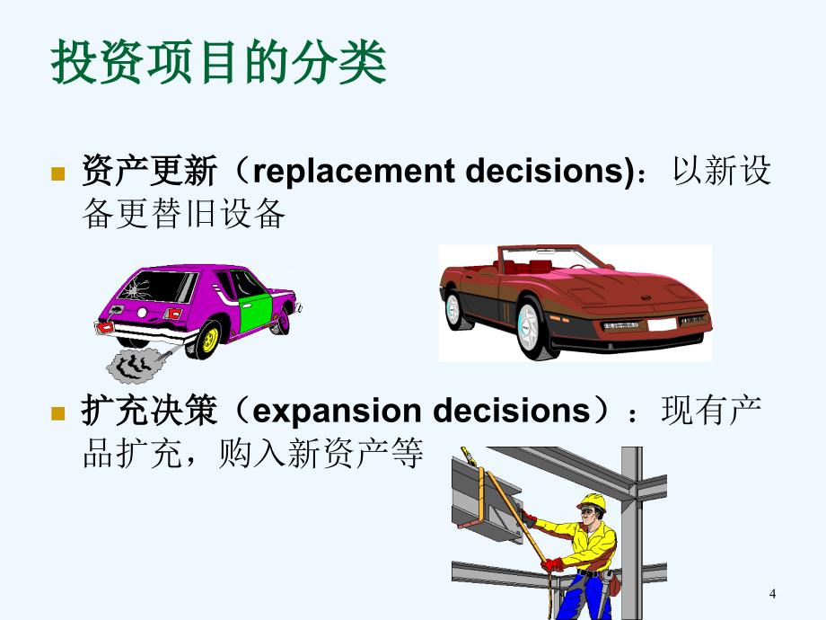 六项目投资决策分析ppt课件_第4页