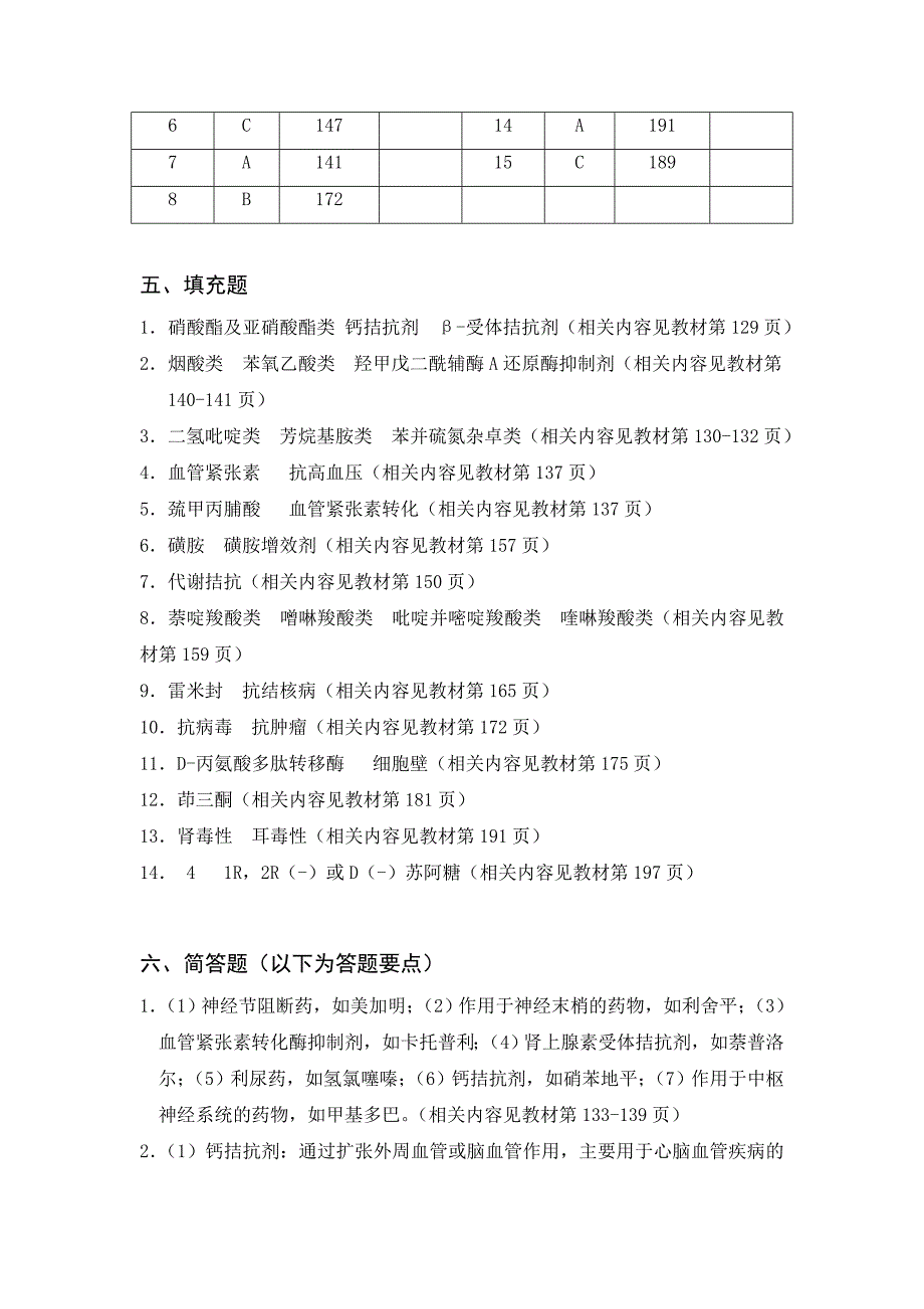 2023年电大药物化学作业答案_第3页