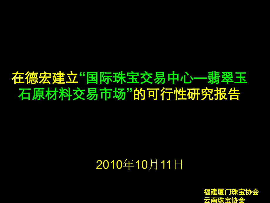 德宏国际珠宝城可研 46页_第1页