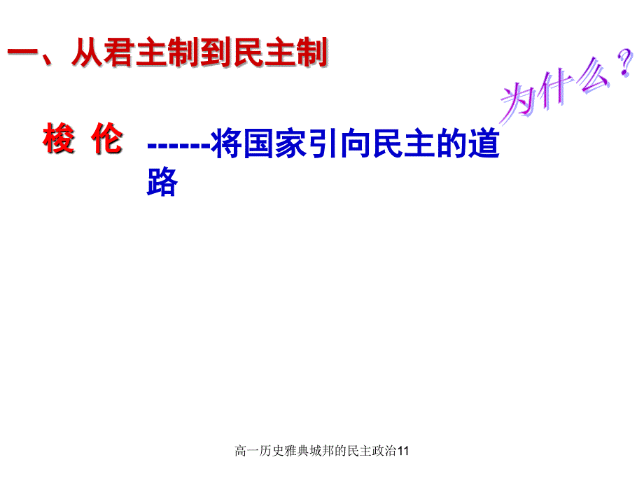 高一历史雅典城邦的民主政治11课件_第3页