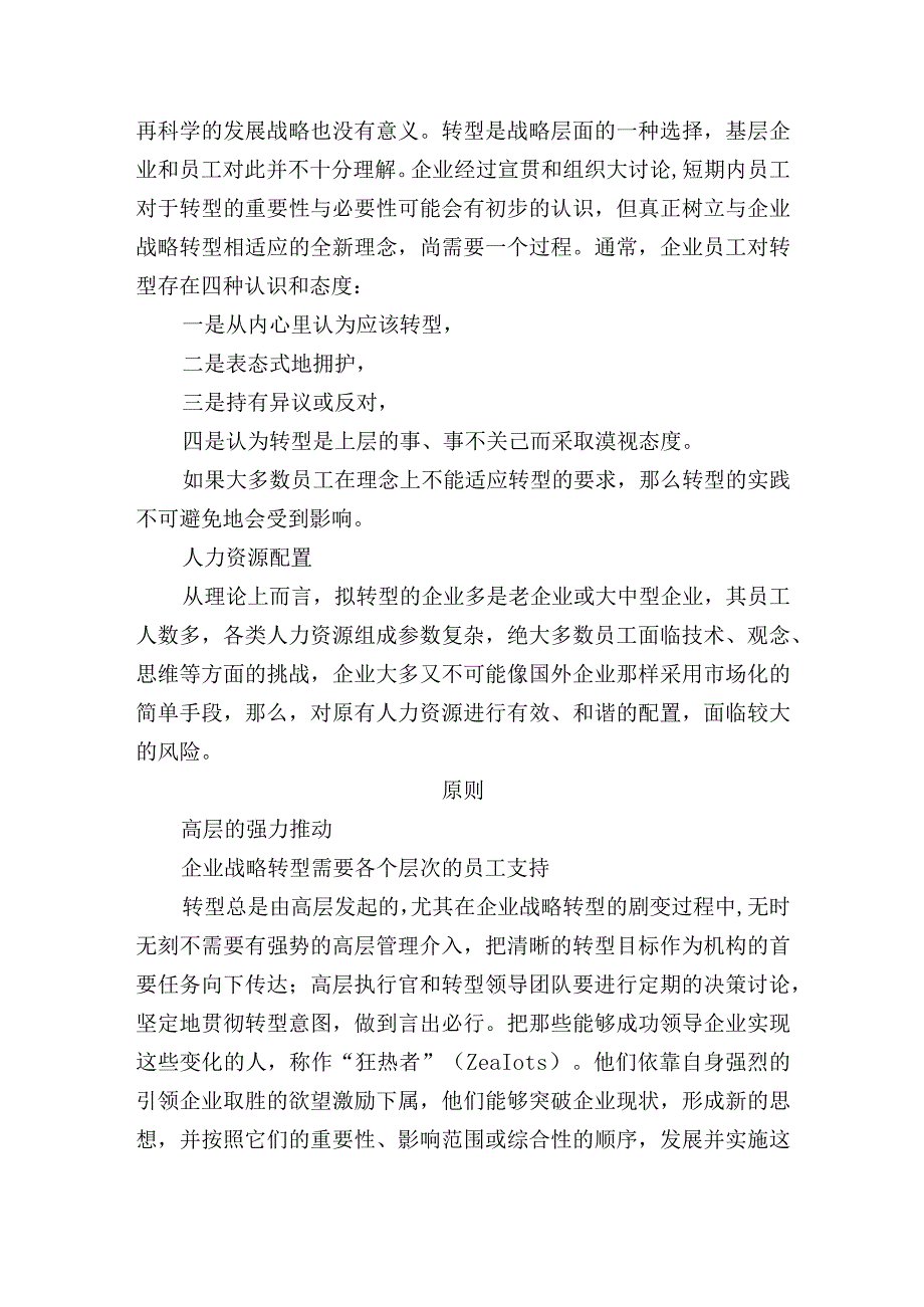 集团公司企业战略转型风险与应对_第2页