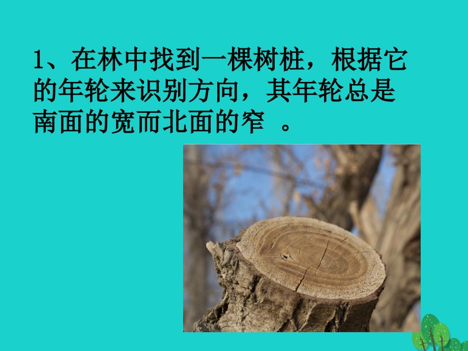 七年级地理上册 第一章 第三节 地图 辨别方向的窍门课件 中图版_第2页