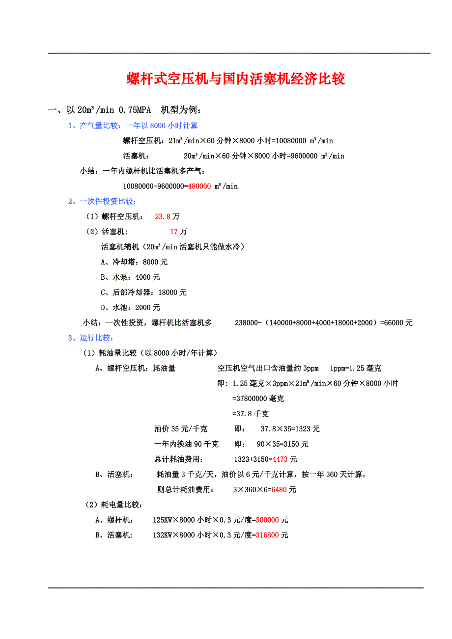 螺杆机活塞机经济比较.doc_第1页