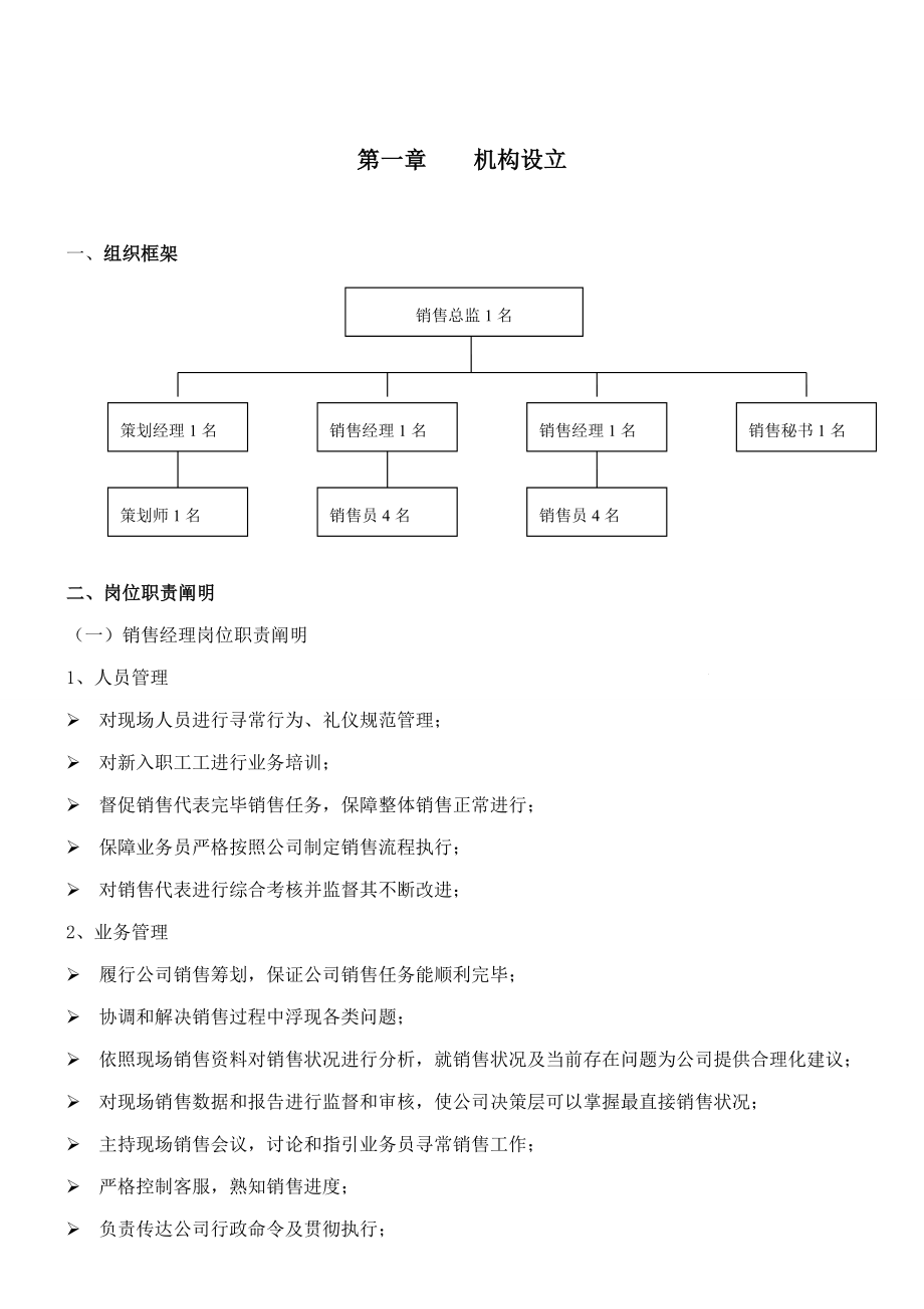 著名房地产公司销售管理制度全套金牌样本.doc_第1页