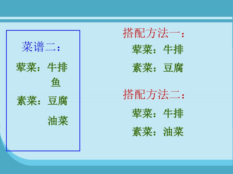 北大版数学三上配菜ppt课件_第4页