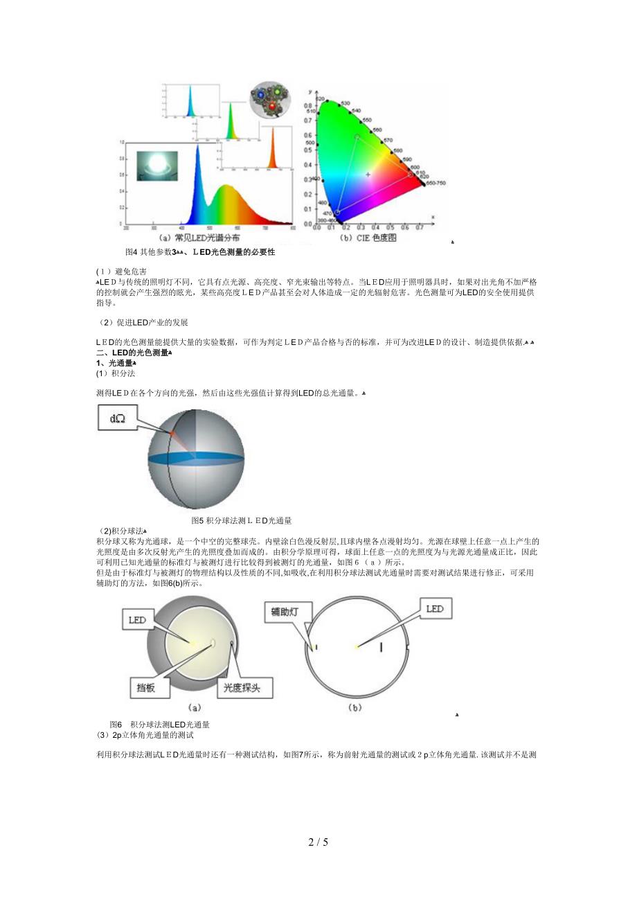 LED照明的光色测量基础知识_第2页