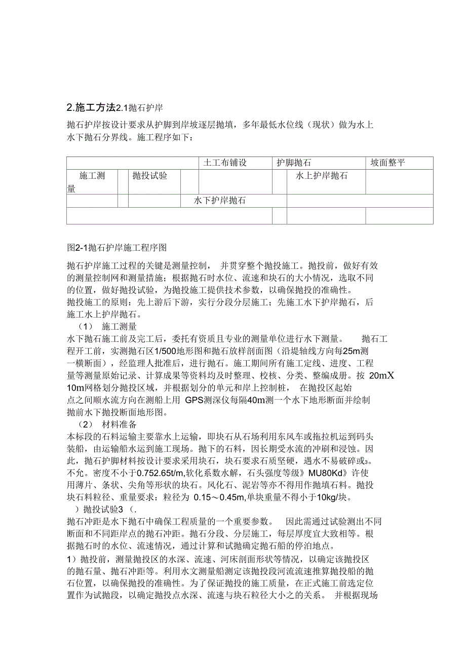 护岸工程施工方案_第1页