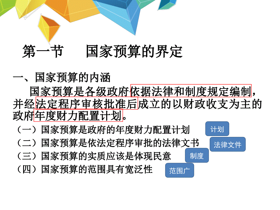 第一章国家预算与预算管理课件_第3页