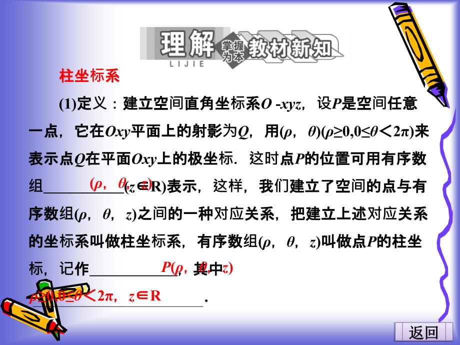 141柱坐标系课件人教A选修44_第3页