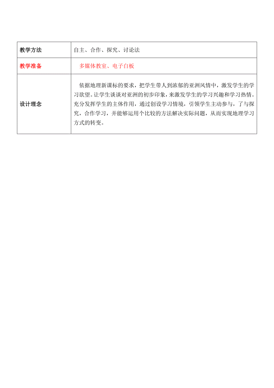 地理七年级下（新版）人教新课标61位置和范围教学案（第一课时）.doc_第2页