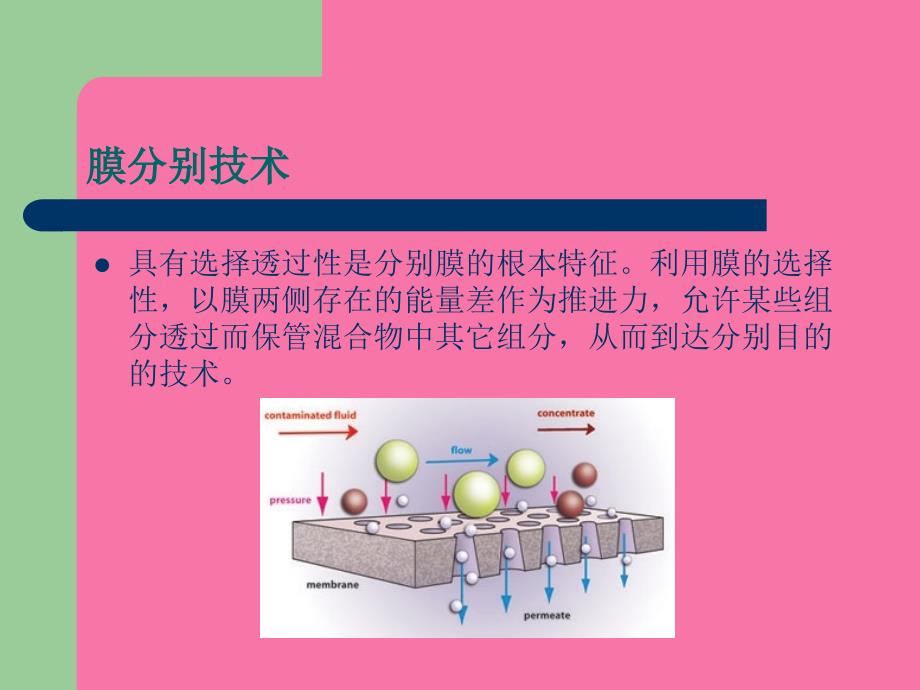 膜分离技术ppt课件_第2页