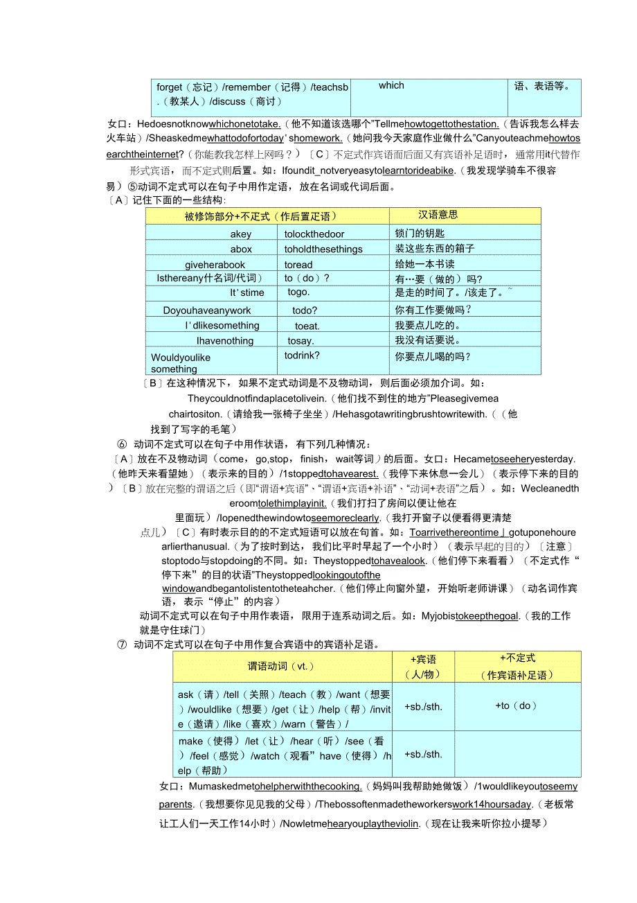 动词的非谓语动词形式讲解_第2页