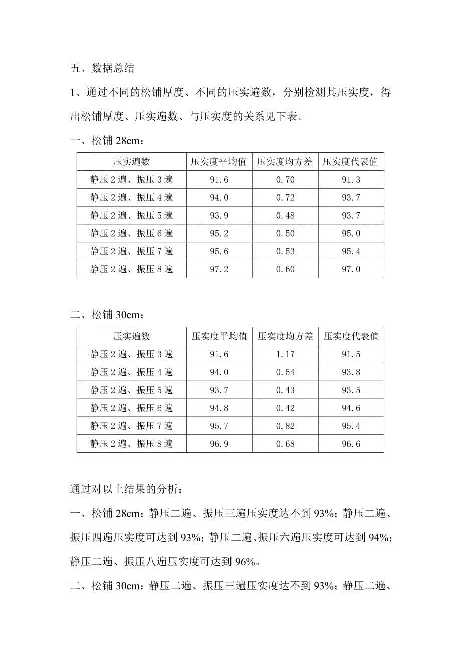 填土路基试验路段总结报告_第5页