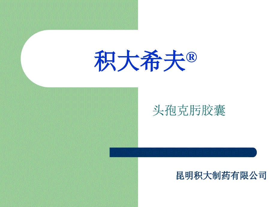 积大希夫产品培训09年_第1页